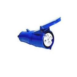 TOMADA INDUSTRIAL TIPO ACOPLAMENTO  16A 3P+T 200/250V AZUL IP44 - STECK