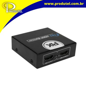 ADAPTADOR HDMI 1 ENTRADA P/ 2 SAIDAS 1.4 - REF 075-0811