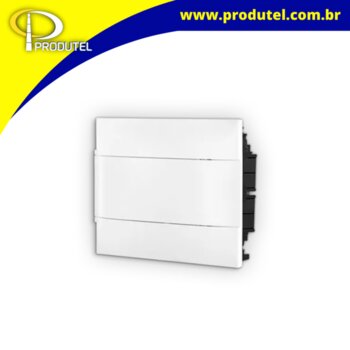 QUADRO PVC PRACTIBOX 12 DIM EMBUTIR BRANCO 135001 - PIAL LEGRAND