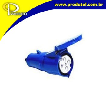 TOMADA INDUSTRIAL TIPO ACOPLAMENTO  32A 3P+T 200/250V - STECK