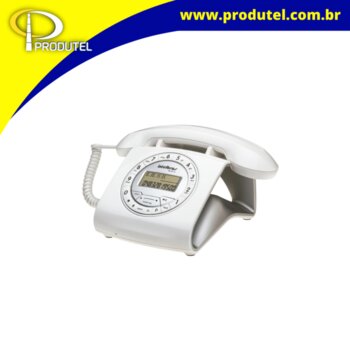 TELEFONE COM FIO TC8312 BRANCO - INTELBRAS