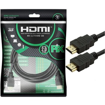CABO HDMI 3 METROS 2.0 4K 19 PINOS REF 018-2223 - SANTANA