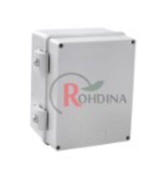 QUADRO COMANDO PLÁSTICO 19X15X11MM CINZA OPACA IP66 888169 - ROHDINA
