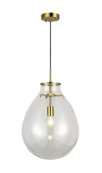 PENDENTE KALHA 127V 1X14W CINZA 57CM SN003A - BELLA