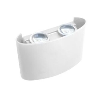 ARANDELA LED EFEITO SIERRA 4W 3000K BRANCA 18679 - ECOFORCE