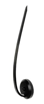 ARANDELA LED POLUX 11W 3000K 60CM PRETA A-POLUX-60-PT  -  GMH