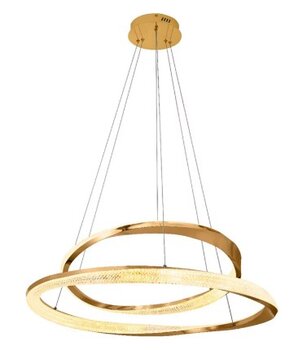 PENDENTE LED UNIQUE 68W GOLD 3000K 80CM P-UNIQUE-140-GOLD - GMH