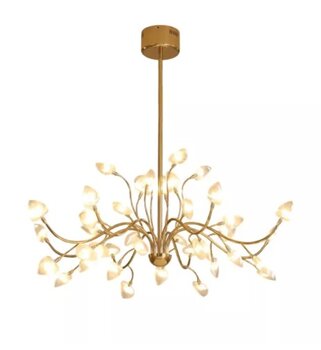 PENDENTE LED ARAL 8W 33X70CM 3000 PRETO KE007B - BELLA