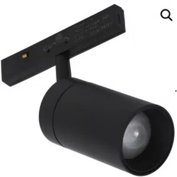 MINI SPOT LED ELYSA REDONTO EMBUTIR 3W 3000K BIVOLT PRETO S33021 - MBLED
