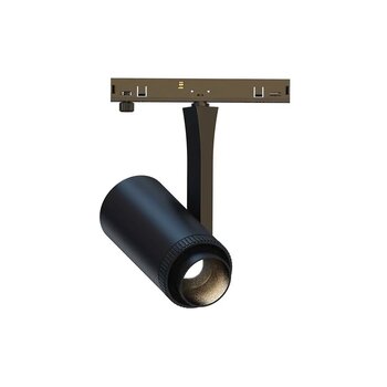 MINI SPOT LED ELYSA REDONTO EMBUTIR 3W 3000K BIVOLT PRETO S33021 - MBLED
