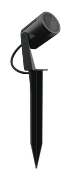 ESPETO JARDIM LED 11,5W S GROUND COM GRADE PRETO STL23765/30 - STELLATECH