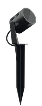 ESPETO JARDIM LED 18,5W S GROUND COM GRADE PRETO STL23766/30 - STELLATECH
