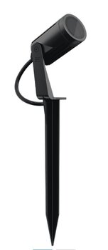 ESPETO JARDIM LED 6,5W S GROUND COM GRADE PRETO STL23764/30 - STELLATECH