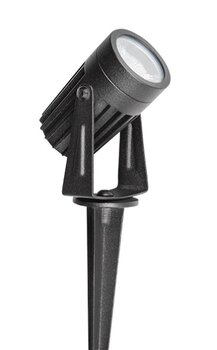 ESPETO JARDIM LED MINI FOCCO 3W 3000K PRETO STH7702/30 - STELLATECH