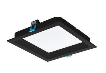 PAINEL LED 17/18W QUADRADO EMBUTIR 3000K PRETO RECUADO BIVOLT STH8903PTO/30 - ST