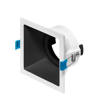 SPOT EMBUTIR PAR20 DIRECIONÁVEL SQUARE BRANCO E PRETO BIVOLT STH8920BR/PTO - STE