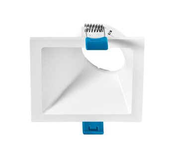 SPOT EMBUTIR ANGULAR DICROICA SQUARE ANGLE BRANCO 25° MR16 STH8970BR  - STELLATE