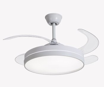 VENTILADOR TETO LED AIR BASIC 30W MULTICOR BRANCO BIVOLT 88330 - OPUS