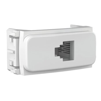 COMPOSE MÓDULO TOMADA RJ11 4 FIOS BRANCO 13206661 - WEG