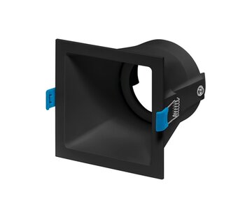 SPOT EMBUTIR AR70 DIRECIONÁVEL SQUARE GHOST PRETO STH8955PTO - STELLATECH