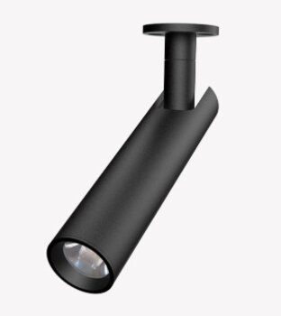 SPOT LED LAPIS SOBREPOR 4,5 2700K PRETO BIVOLT 24° 89023 - OPUS