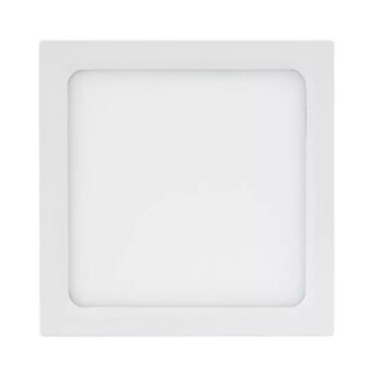 PAINEL LED 18W QUADRADO SOBREPOR 34000K BRANCO BIVOLT 3438350 - BRILIA   