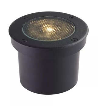 EMBUTIR SOLO LED VENNA 15W 3000K PRETO 24° IP67 6423 - NORDECOR