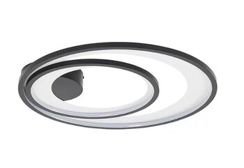 PLAFON ZAHAL 54W 3000K PRETO 2516 - NORDECOR