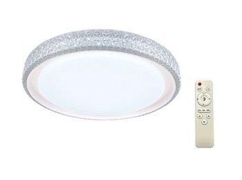 PLAFON LED IRIS REDONDO 20W 3000/4000/6500K BRANCO COM CONTROLE 15051162 - TASCH
