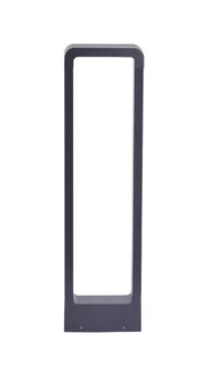 POSTE JARDIM LED RONU 10W 3000K PT IP66 60CM 2686 - NORDECOR
