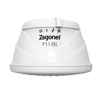 CHUVEIRO DUCHA FLUIR 4T 6800W 220V BRANCA DFR4T68220BR01 - ZAGONEL