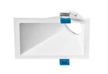 SPOT EMBUTIR ANGULAR DICROICA SQUARE ANGLE BRANCO 40° MR16 STH8975BR - STELLATEC