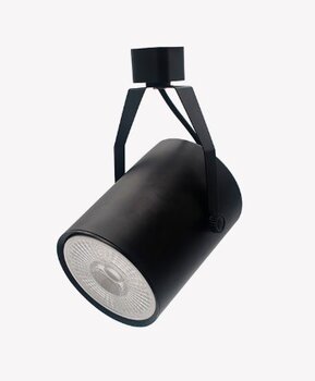 SPOT PARA TRILHO PAR30 FERRO E-27 PRETO 81904 - OPUS