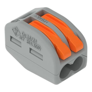CONECTOR EMENDA 2P ANTIGO 0222-0412 - WAGO
