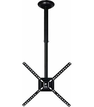 SUPORTE TV TETO 19 A 56 GIRO E INCLINAÇÃO PRETO SKY30-PR - MULTIVISÃO