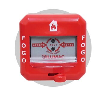 ACIONADOR MANUAL ENDEREÇÁVEL 3FIOS AMQ-E 0022251 - FIRETRON