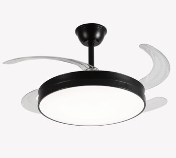 VENTILADOR TETO LED AIR LITE 60W PRETO BIVOLT 34683 - OPUS