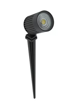 ESPETO LED FINCO 6W 2700K PRETO BIVOLT IP66 3026-S-PM-V1 - INTERLIGHT