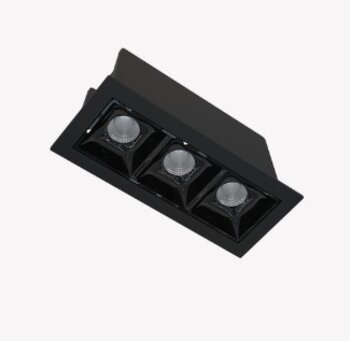SPOT LED SOUL EMBUTIR 6W 2700K 30° PRETO BIVOLT 87784 - OPUS